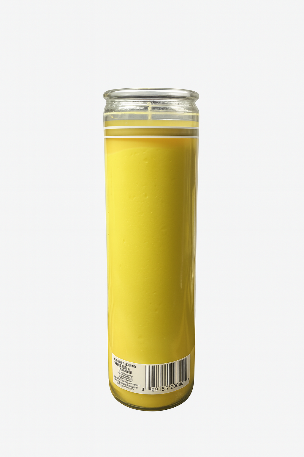 Plain Yellow Candle - Vela Amarillo Lisa