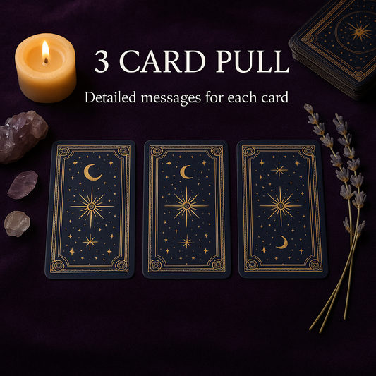 3-Question Tarot Reading – Deep Insight for Every Question