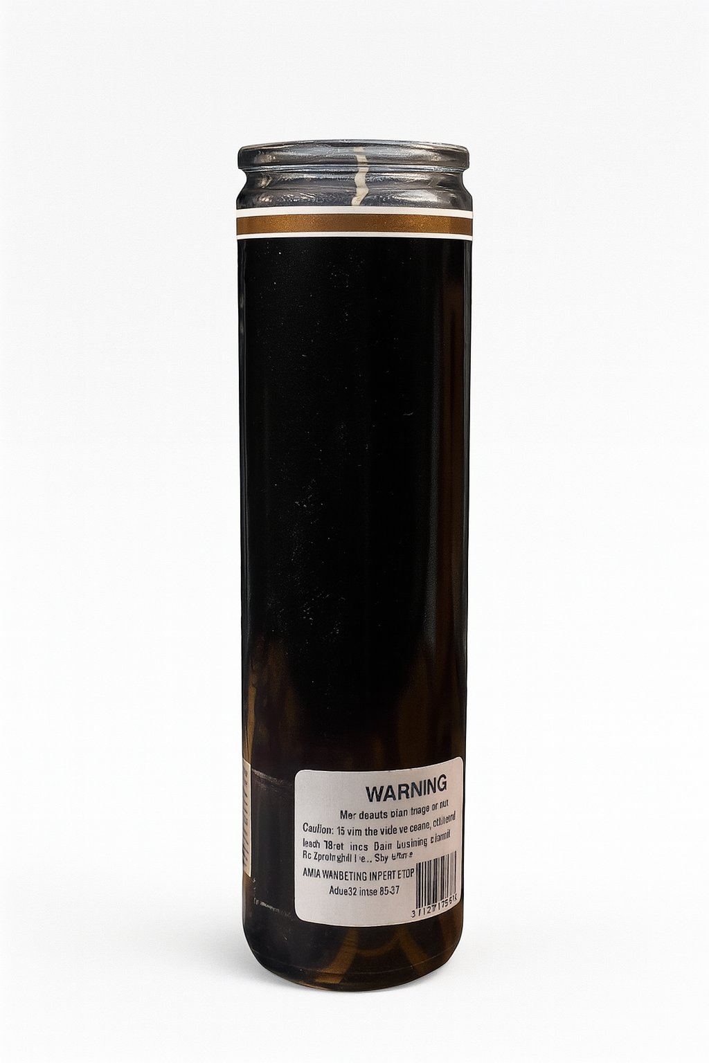 Plain Black Candle - Vela Negra Lisa