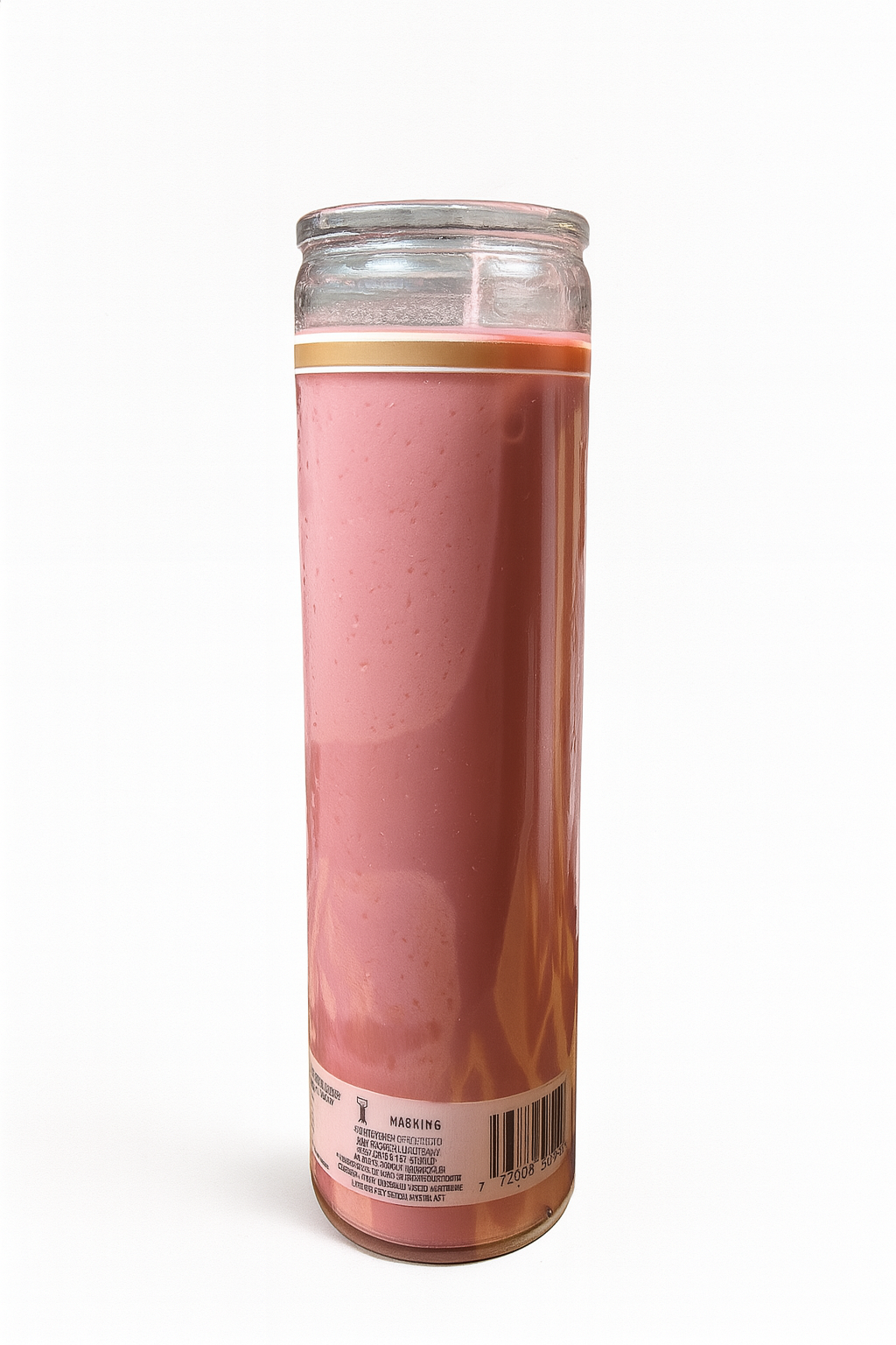 Plain Pink Candle - Vela Rosa Lisa